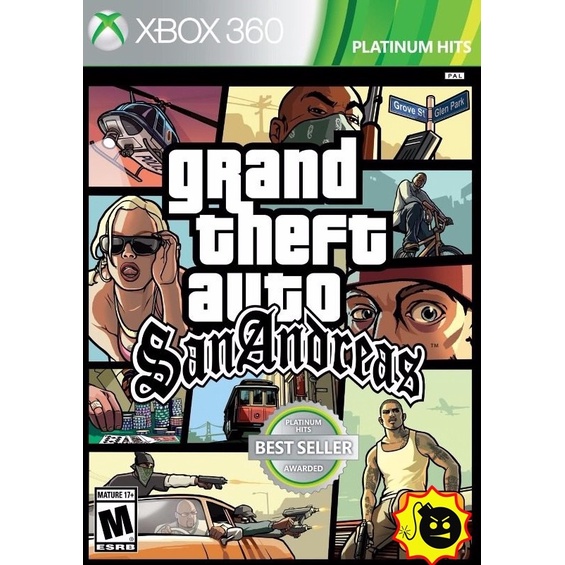 Jogo Xbox 360 Gta San Andreas Dvd LT 3.0 - Desbloqueado