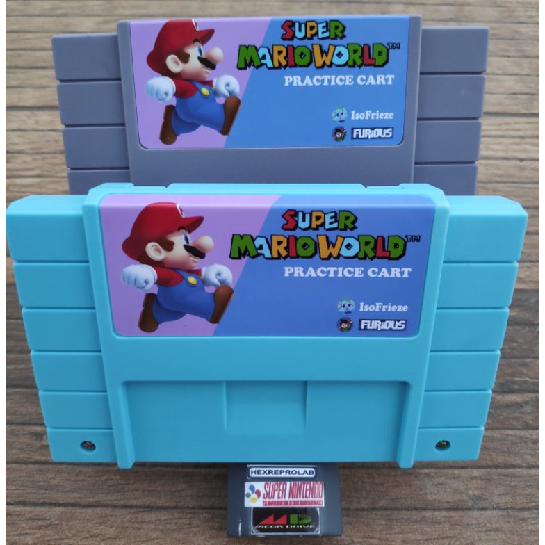 Jogo Super Mario Practice cart Hack em Oferta na Shopee