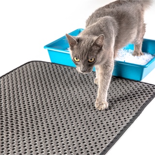 Kit 2 Tapetes Higiênico Coletor de Areia Para Gato Tamanhos Caixa De Areia - Cores