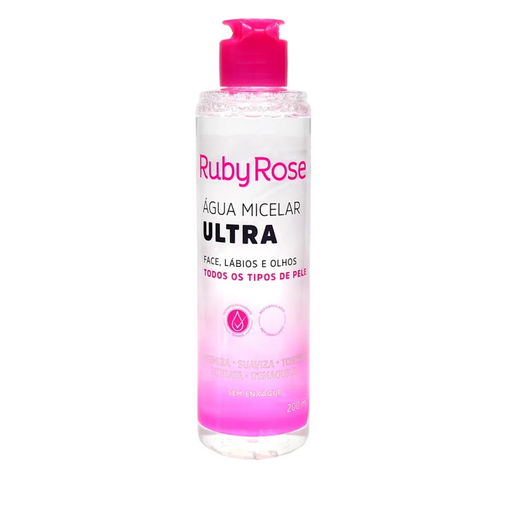 Agua Micelar Ultra Ruby Rose 200 ml | Shopee Brasil