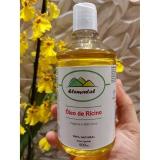 Óleo De Rícino Capilar Elemental 100% Puro 500ml