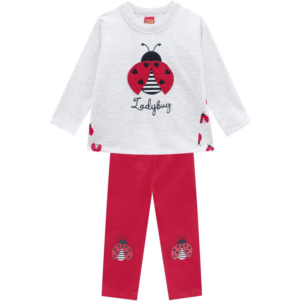 Conjunto moletom sale infantil kyly