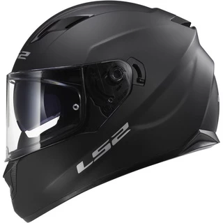 Capacete Ls2 Ff320 Stream Monocolor Preto Fosco Oculos Fume