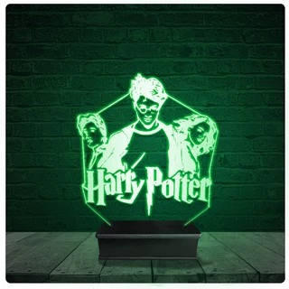 Luminária Abajur Acrílico Led - Harry Poter 13