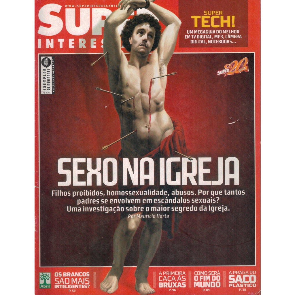 REVISTA SUPER INTERESSANTE, DE DEZEMBRO/2007, COM SEXO NA IGREJA NA CAPA. |  Shopee Brasil