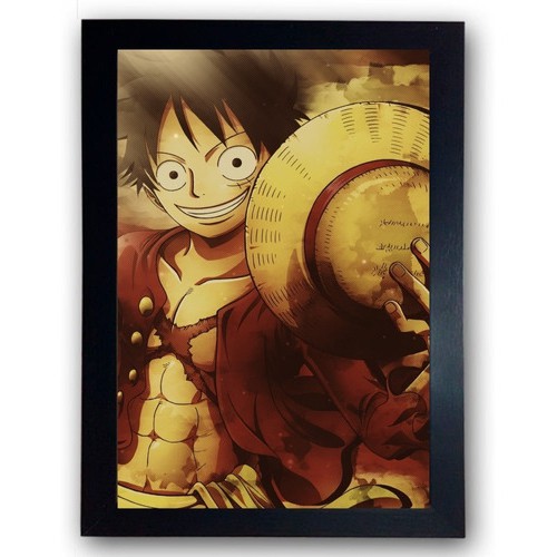 One Piece - Skypiea Poster Emoldurado, Quadro em