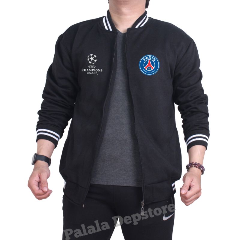Jaqueta PSG Premium Varsity-De Futebol Champion Distro Atual / | Shopee ...