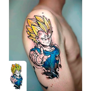 Vegeta  Tatuagens de anime, Desenhos para tatuagem, Vegeta desenho