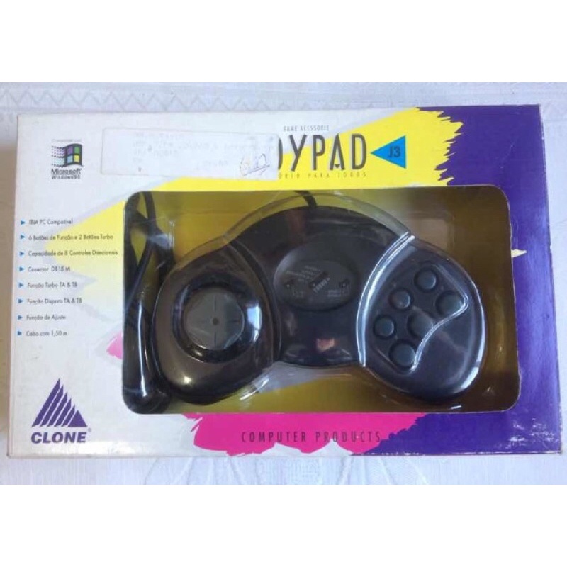 Controle joystick Joypad Clone Computador | Shopee Brasil