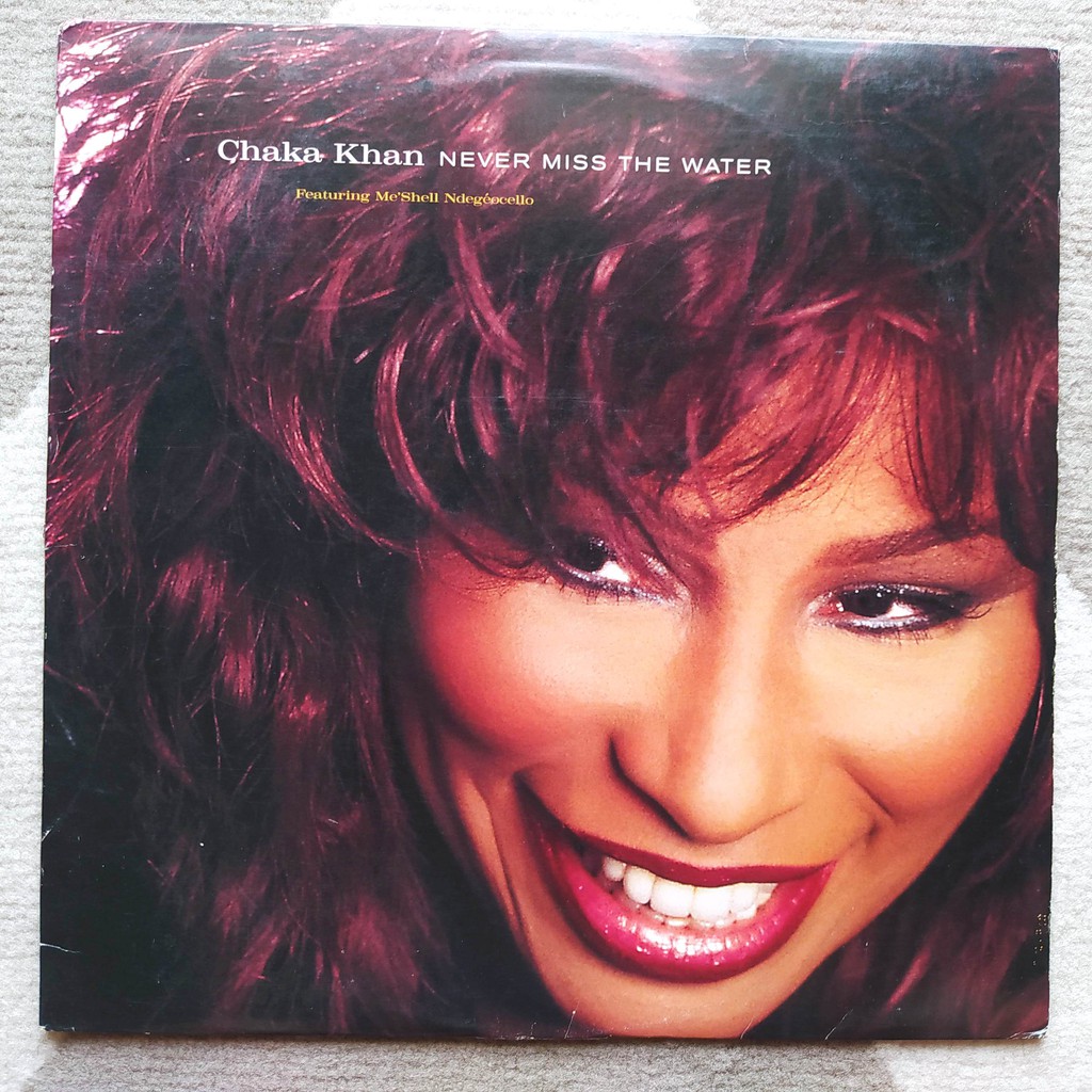 Lp Chaka Khan 1996 Never Miss The Water promocional maxi single