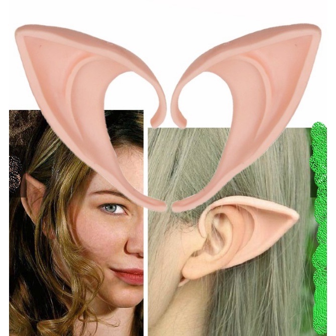 Pack De 3 Pares De Orejas De Elfo De Látex – Disfraces Para Halloween, Navidad Y Cosplay De Hadas, Vampiros, Hobbits O Duendes