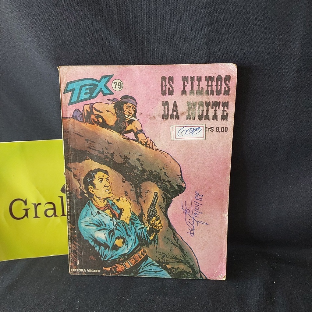 HQ Tex Zagor Editora Vecchi valor unitário quadrinhos gibi