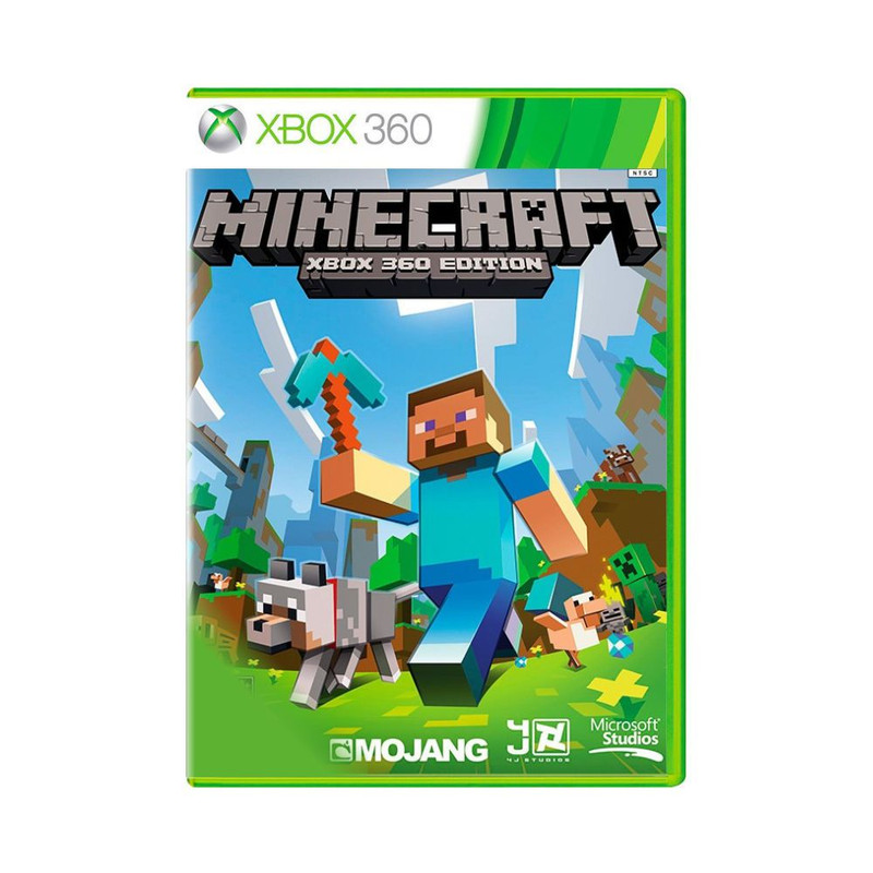 Minecraft Xbox 360 Original em Mídia Física.