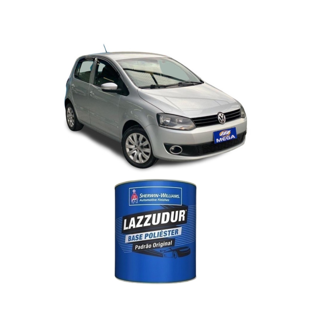 Tinta Automotiva Prata Light Met - Le7r/8f8f Vw 900ml