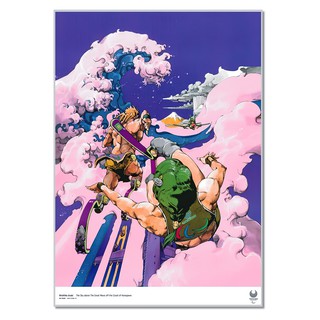 Placas decorativas quadros Jojo Bizarre Adventure Anime em MDF - 1 ao 16