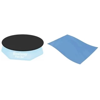 Forro e Capa para Piscina inflável 1,68 m 1000 Litros Bestway Bel Mor Intex etc #58683