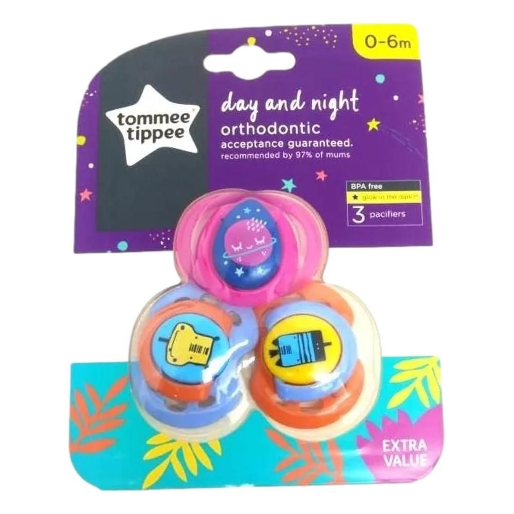 Tommee Tippee Chupete Night Time - 0 A 6 Meses - Glow In The Dark