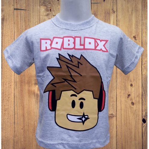 Camiseta do Roblox - Jogo Infantil - 100% algodão fio 30.1