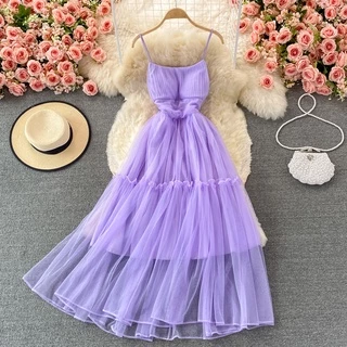 Mulheres Elegantes Vestido De Malha De Verão Spaghetti Strap Backless A Linha De Vestidos De Festa Senhoras Praia Ocasional Sólida Longo Robe
