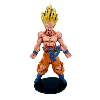 Boneco Goku - Dragon Ball - Colecionaveis - Miniatura - Estatueta - Anime - Action Figure - Resina - Estátua