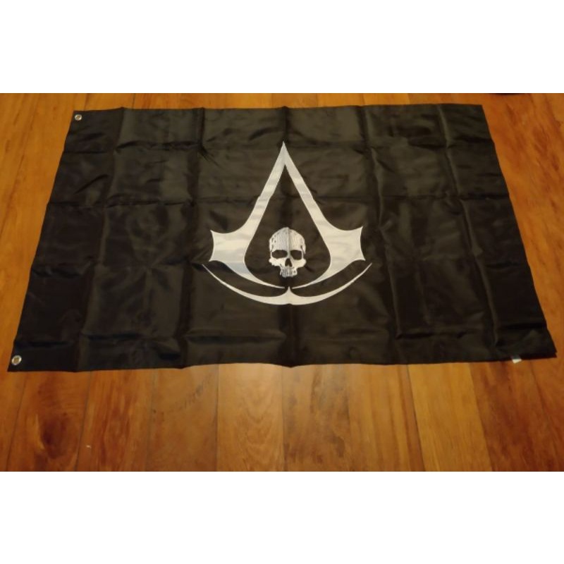 Bandeira Pirata Assassins Creed IV Black Flag Edição Limitada