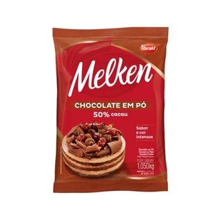 Chocolate Em Pó 50% Melken 1,050kg