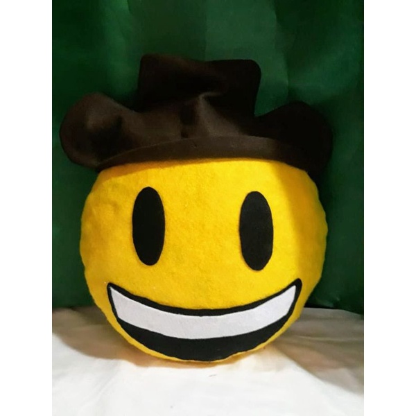 Cowboy sales emoji pillow