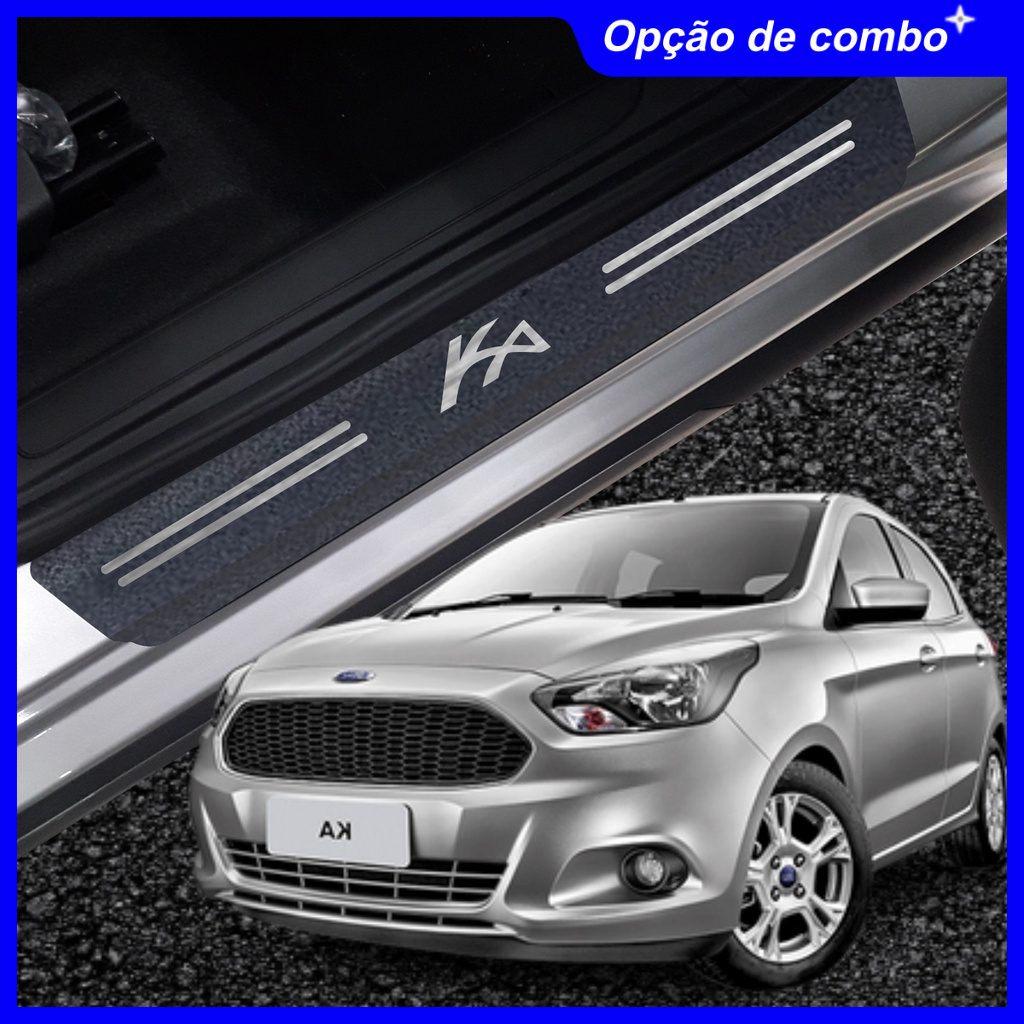 Soleira Ford Ka E Ka Sedan Kit Pe As Shopee Brasil