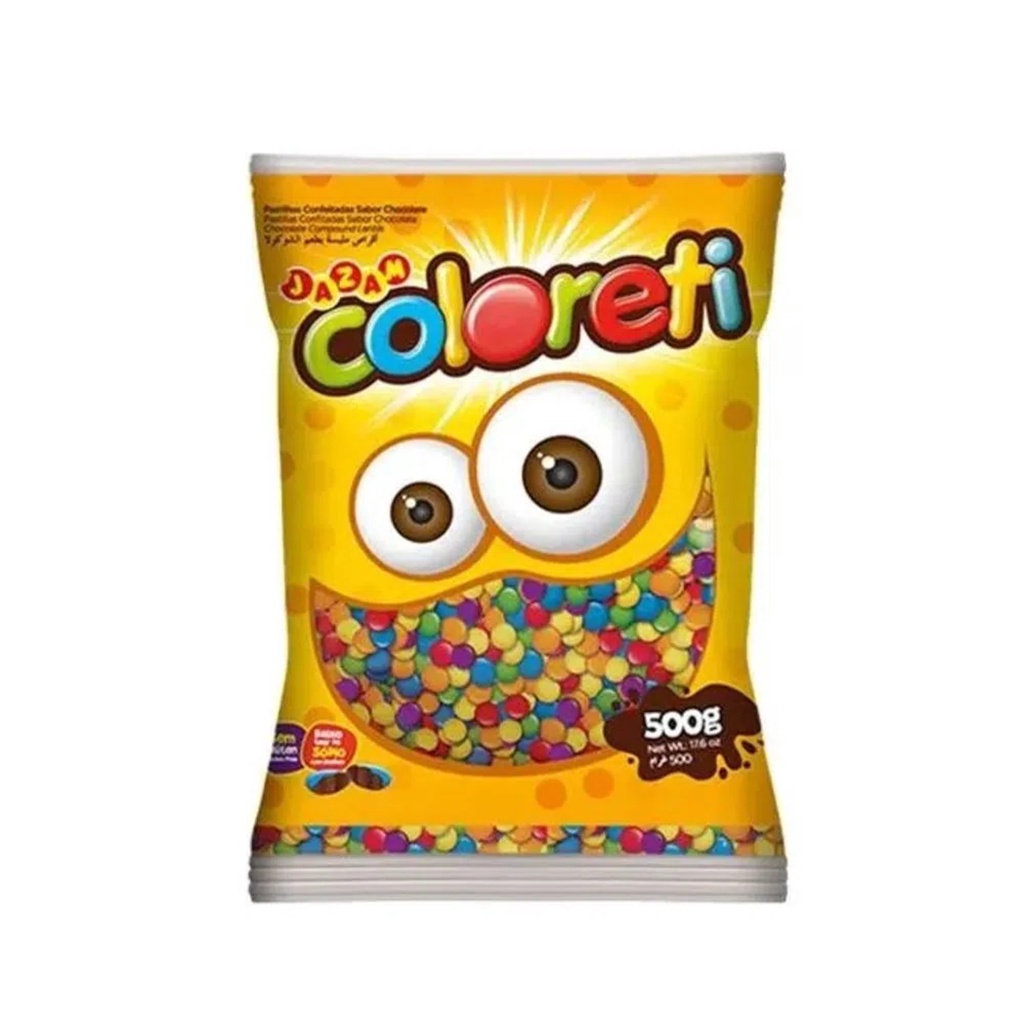 Bala Disket 500g Chocolate M&m Grande