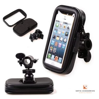 Suporte de Celular Universal Prova D'água Moto Bicicleta 6,7''
