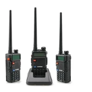 Rádio Comunicador Ht Dual Band Uhf Vhf Uv-5r Fm