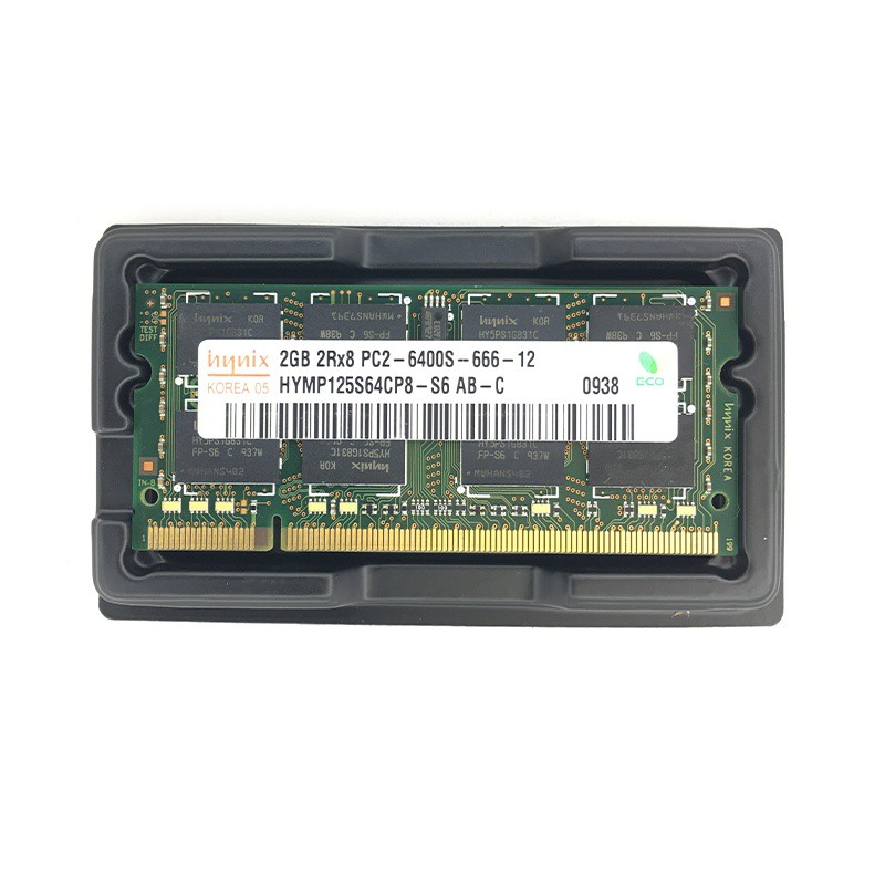 Hynix 2GB DDR2 800Mhz 2Rx8 PC2-6400 Memória RAM De 200 Pinos Para laptop