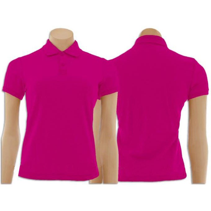 Camisa polo hot sale feminina rosa