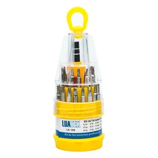 Kit Jogo de Chaves Precisão 31 Peças Torx Alen Philips Y Fenda LWJ-100 31 in 1