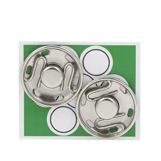 Colchete de Pressão latão para Costurar 17mm e 19mm c/ 2 unid (M&L)