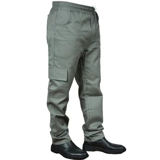 Calça de Trabalho no Brim Pesado Costura dupla Reforçado