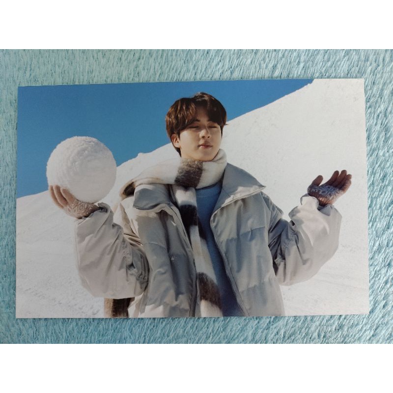 BTS Winter Package 2021 4x6 Photo j-hope Oficial (LEIA A DESCRIÇÃO