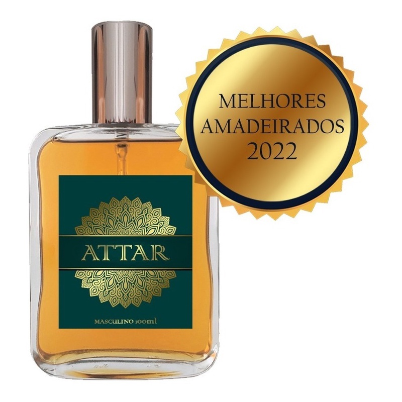 Perfume Attar 100ml Masculino- Árabe Oriental Amadeirado Top
