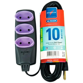 Extensao Eletrica 10 Metros No Shock Daneva