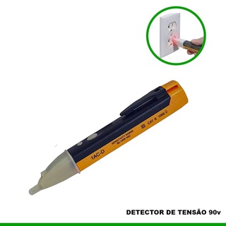 Detector De Tensão Caneta 1000v Medidor De Voltagens Western