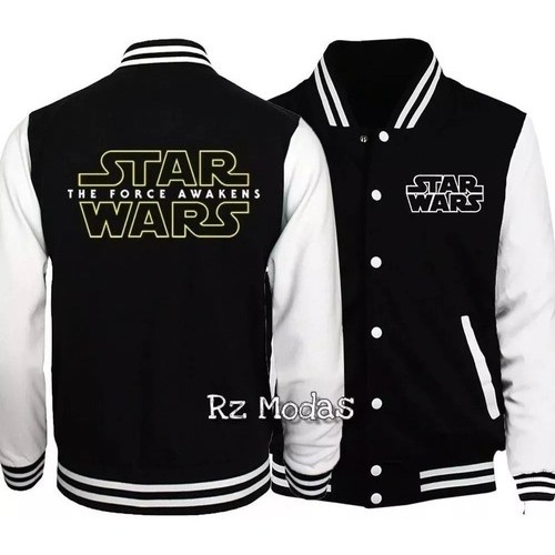 Blusa Moletom Jaqueta College Star Wars The Force Awakens 