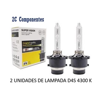 Par de Lampadas Xenon D1S 6000k 35w