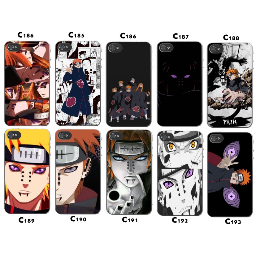 Capinha para celular Naruto - Nuvens Akatsuki Clean