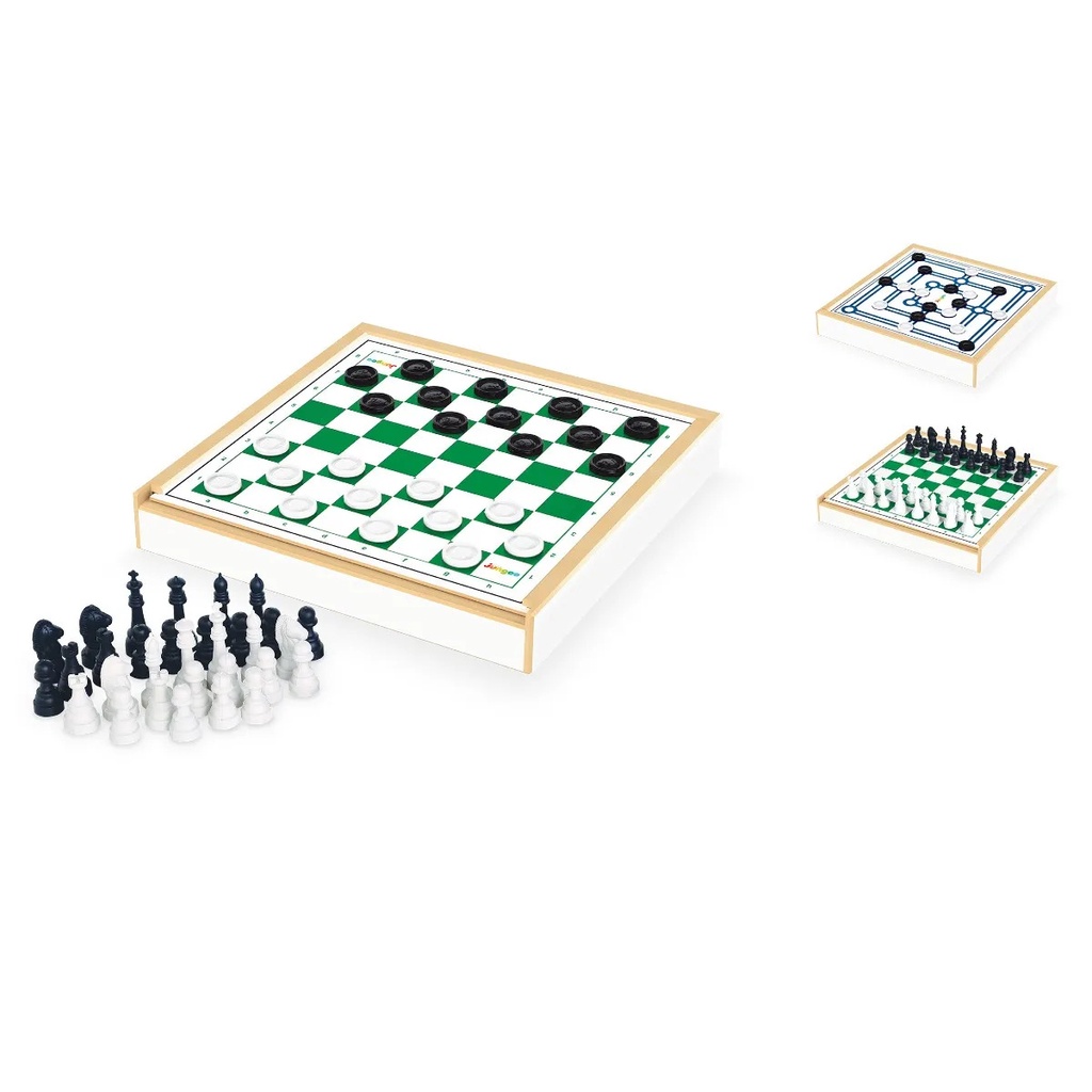 Categoria superior 38cm * 38cm conjunto de xadrez de madeira