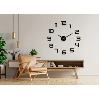 Relógio de paredes moderno gigante 40 a 70cm quartzo silencioso