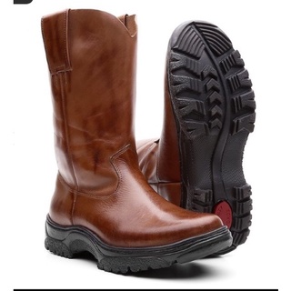 Bota Masculina Country Couro Resistente Vwaboots