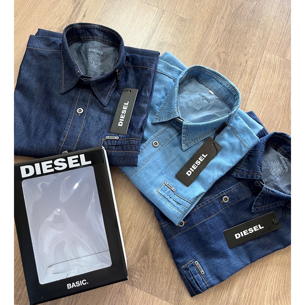 Camisa store jeans diesel