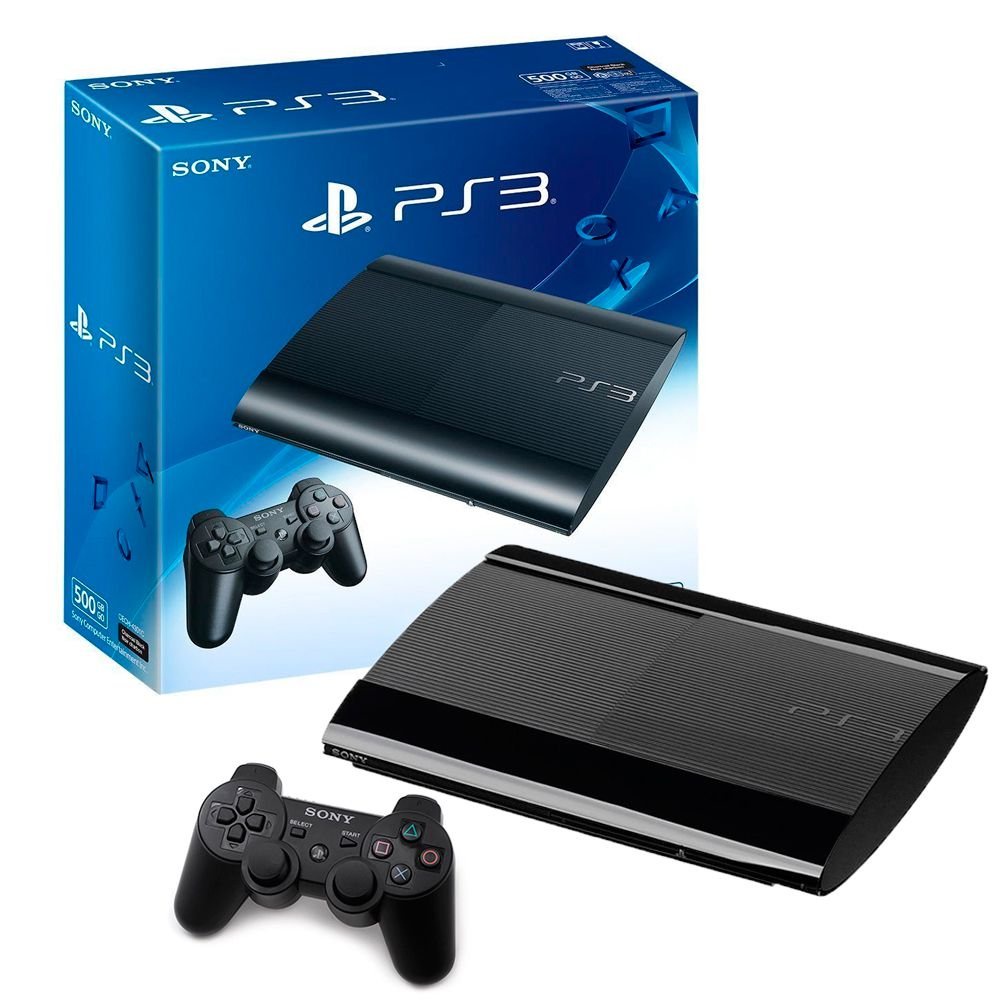 Console Sony Playstation 3 Super Slim 250GB na Caixa | Shopee Brasil