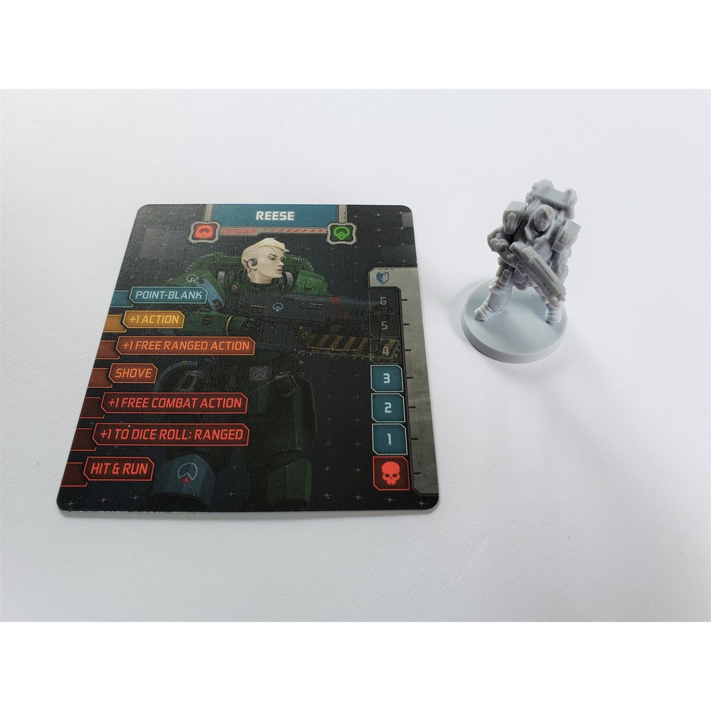 Victoria Reese - Sobrevivente | Survivor - Zombicide Invader / Dark Side