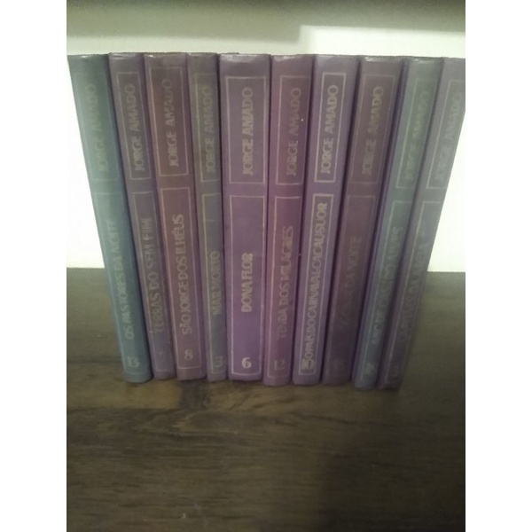 Coleção Capa Dura Livros Jorge Amado (unidade) | Shopee Brasil